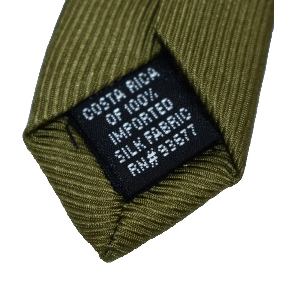 Vtg Stafford Geometric ZigZag Neck Tie Necktie -- Black / Gold -- Harry Styles